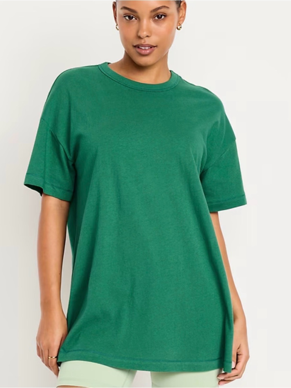 Old Navy EveryWear Tunic T-Shirt Green Small NWT